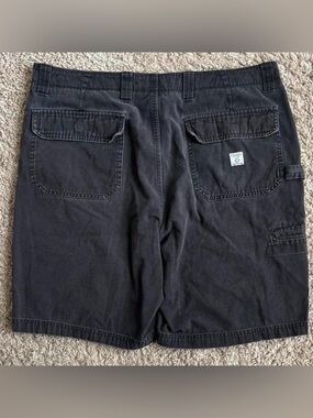 Chaps Navy Utility Cargo Shorts Size 36